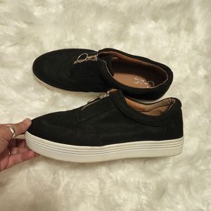 Comfort/ Black Slip On Shoes
